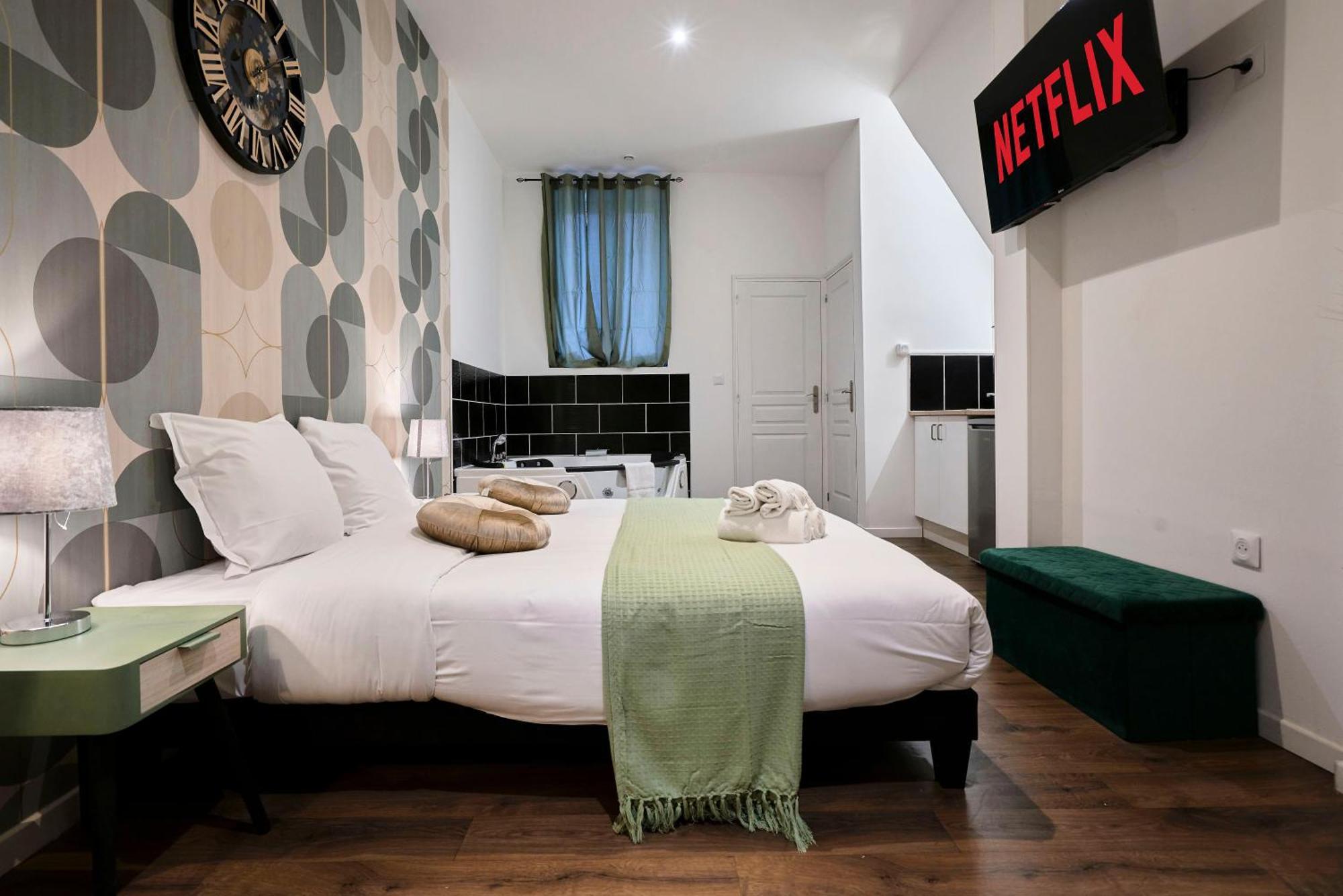 Ng Prestige - Miln 1 - Balneo - Wifi & Netflix Apartment Roubaix Exterior photo
